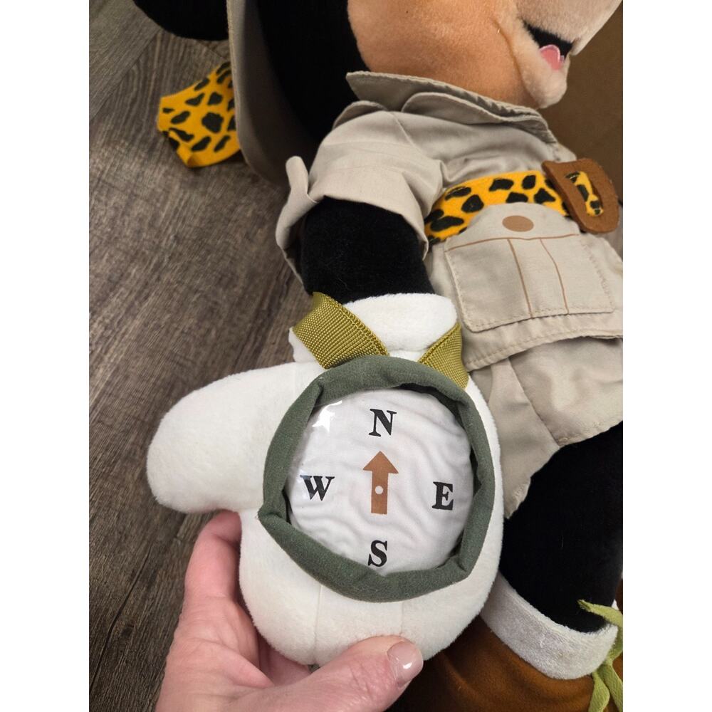 Disney Safari Minnie Mouse Plush Doll Compass Toy 24" from Walt Disney World - Picture 5 of 10